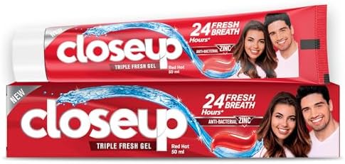 Closeup Red Hot Everfresh Gel Toothpaste 50g
