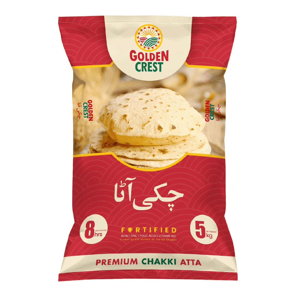 Golden Crest Chakki Atta (whole wheat flour) 10kg