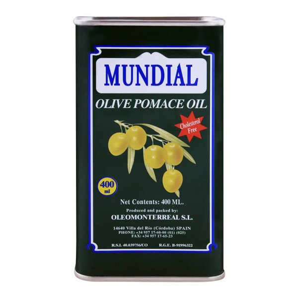 Mundial Olive Pomace Oil,Ten 400ml