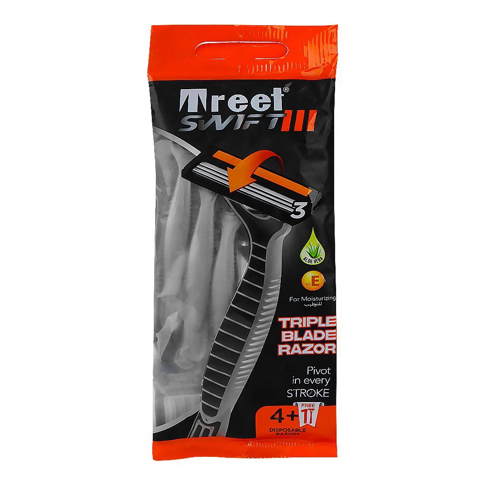 Treet Swift III Triple Blade Razor 5s