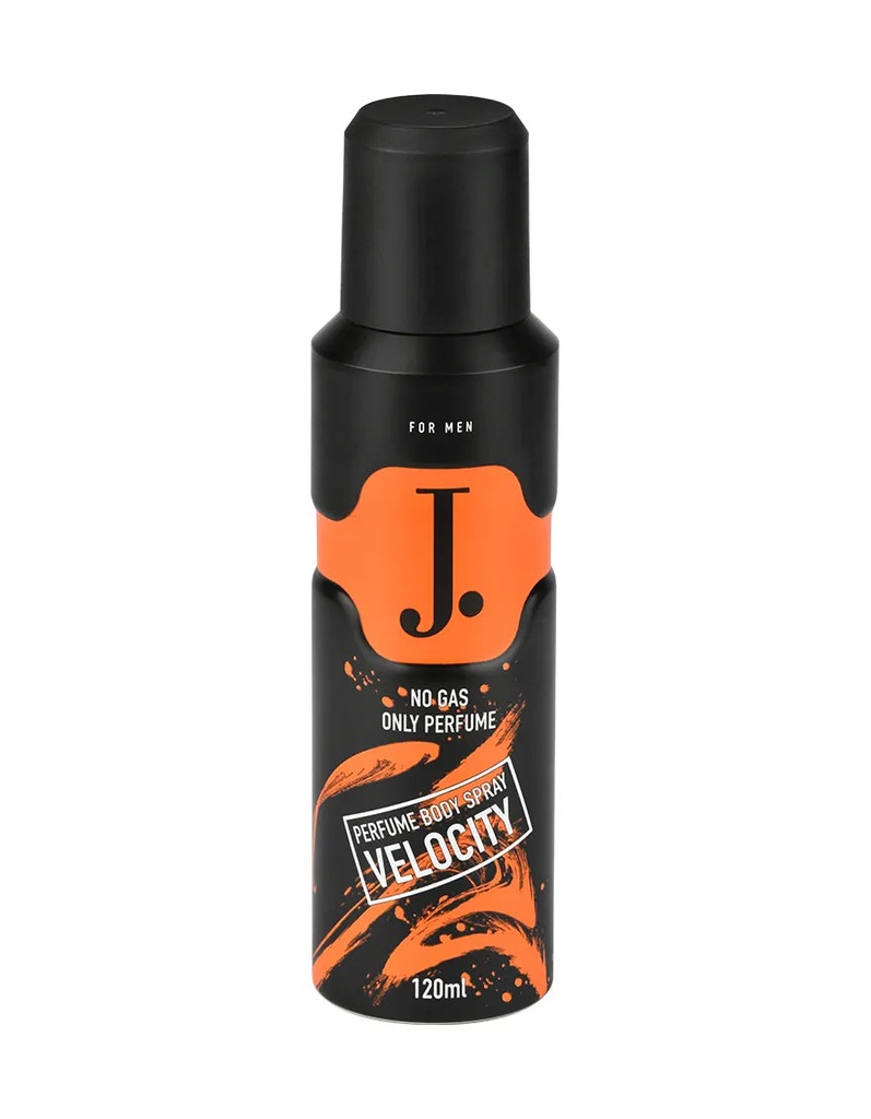 J. No Gas Perfume Body Sprays Velocity 120ml
