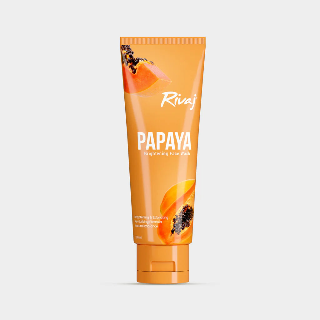 Rivaj Papaya Brightening Face Wash 100g