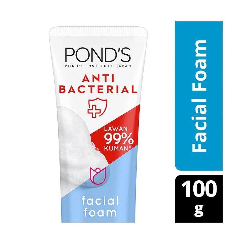 PONDS ANTI BACTERIAL FACIAL FOAM 100ML