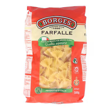 Borges Farfalle Pasta 500 gr