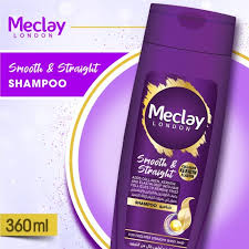 Meclay London Smooth & Straight Sulfate-Free Shampoo 360ml