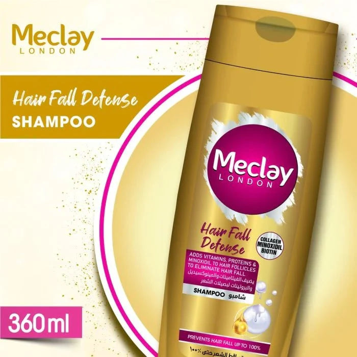 Meclay London Hair Fall Defense Shampoo  360ML