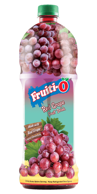 FRUITI-O RED GRAP FRUIT DRINK 1LTR