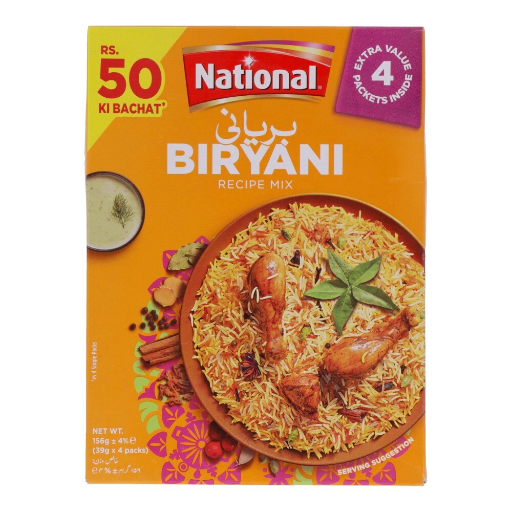 NATIONAL BIRYANI SAVERS PACK 200GM