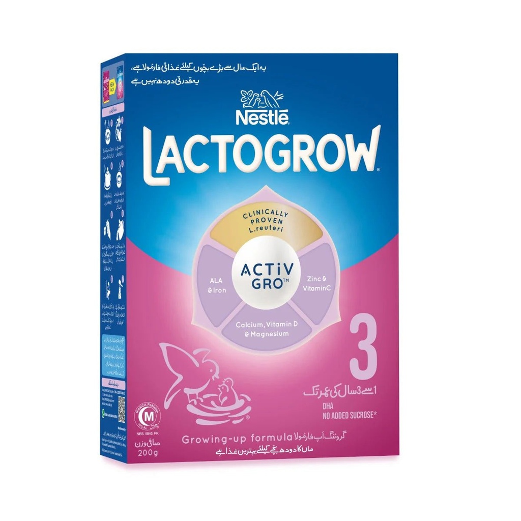 Lactogrow 3 Lactogen 3 Milk Powder 200gm