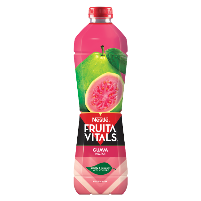 NESTLE JUICE FRUITA VITALS GUAVA NECTAR BOTTLE 1 LTR