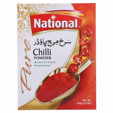 National Red Chilli Powder 400 gr