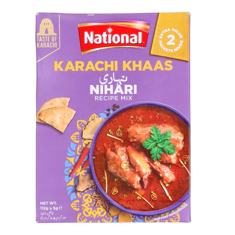 National Karachi khaas Nihari Recipe Mix 112 gr