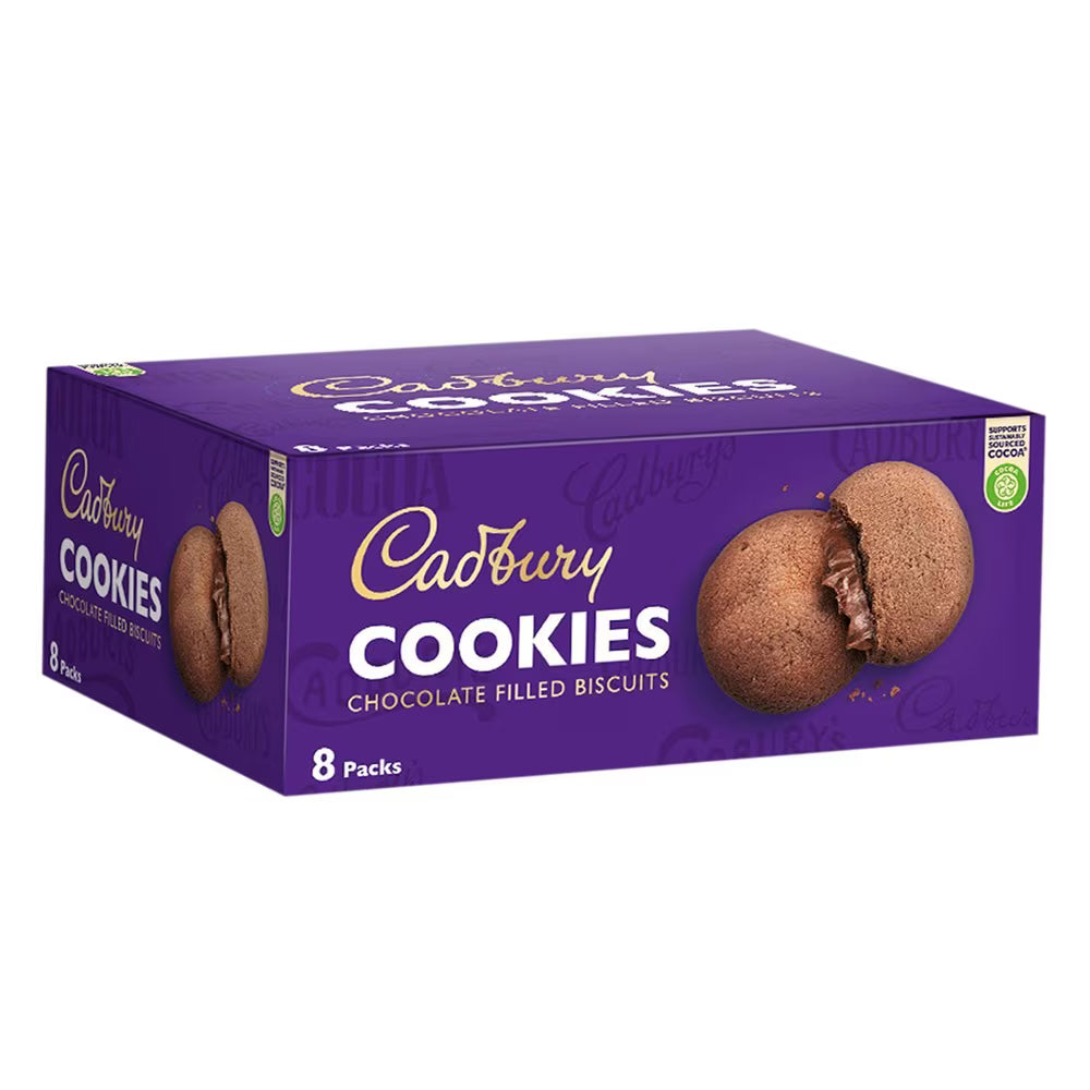 Lu Cadbury Cookies Choco Filled 8S Box