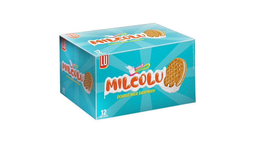LU MILCOLU BISCUIT DOUBLE MILK 12` BAR PACK