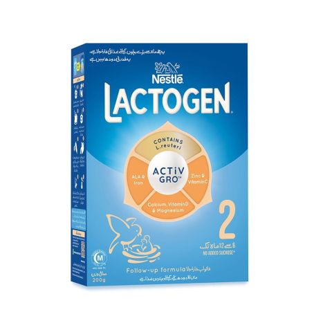 Lactogen 2 Milk Powder 200gm
