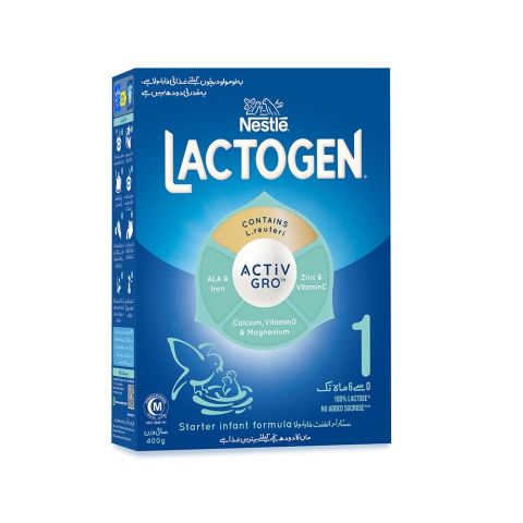 NESTLE LACTOGEN 1, 400G (0 TO 6 MONTHS)