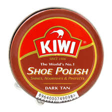 Kiwi Shoe Polish Dark Tan 40ml