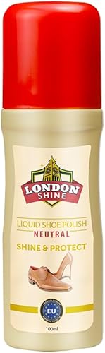 LONDON SHINE LIQUID SHOE POLISH 100ML NEUTRAL
