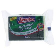 Spontex Scouring Sponge, Large Size