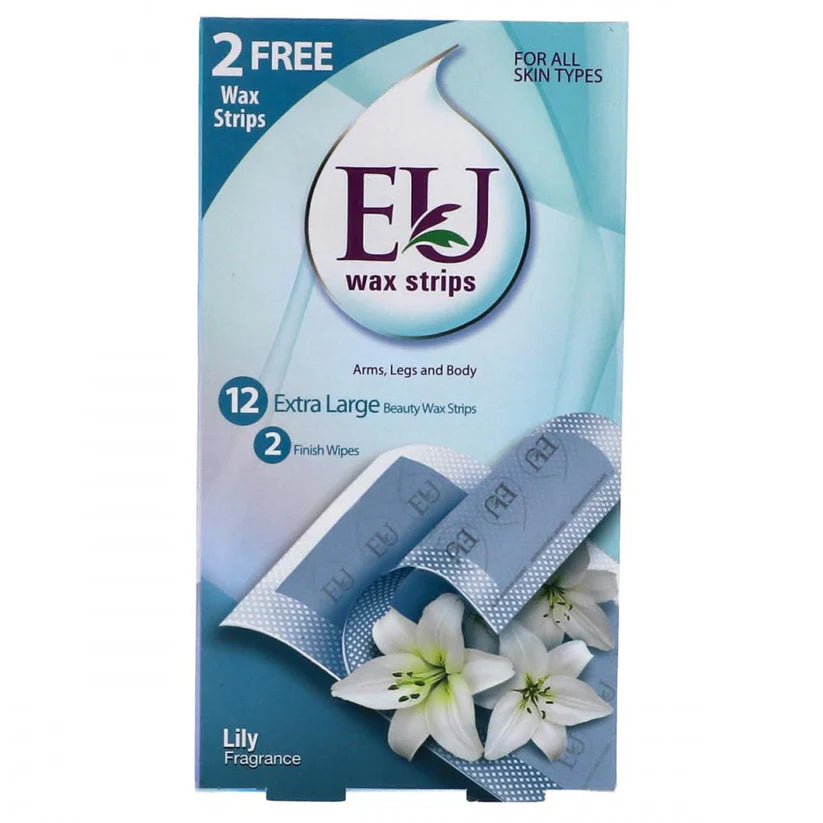 EU Wax Strips Lily Fragrance 12pcs