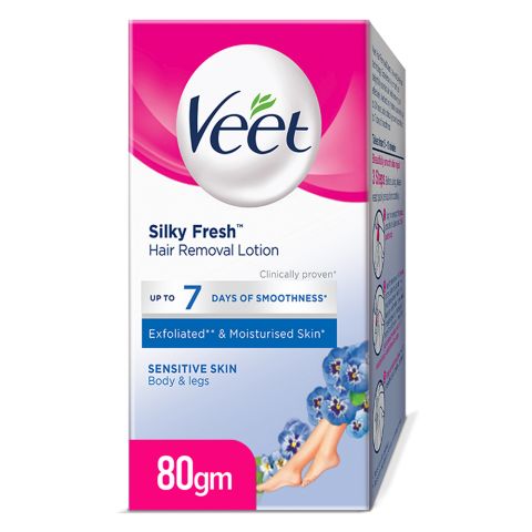 Veet Hair Removal Lotion for Sensitive Skin 80g