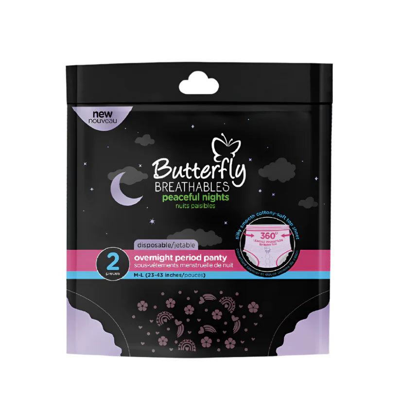 Butterfly Breathables Period Pants 2PCS