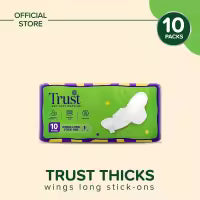 Thicks Wings Long Stick-Ons 10 Pcs