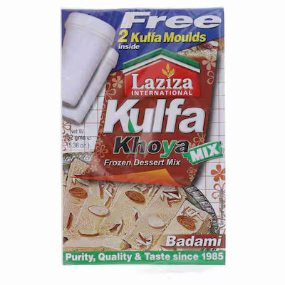 Laziza Kulfa Khoya Frozen Dessert Mix Badami 152 gr