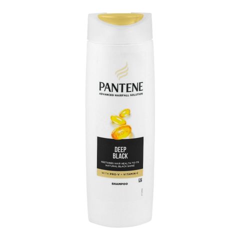 Pantene Advanced Hair Fall Solution + Deep Black Shampoo, 360ml