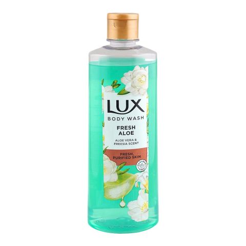 Lux Body Wash Fresh Aloe Vera & Freesia Scent 520ml