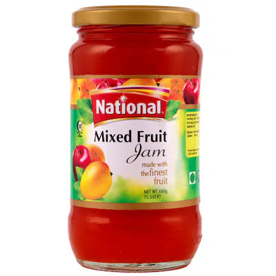 National Mix Fruit Jam 440G