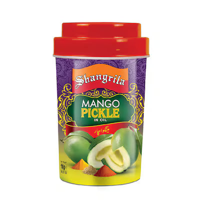 Shangrila Mango Pickle In Oil Plastic Jar 1 kg