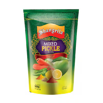Shangrila Mixed Pickle Pouch 400 gr