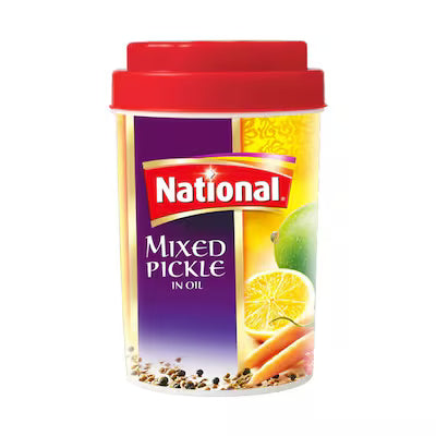 National Mixed Pickle Jar 1kg