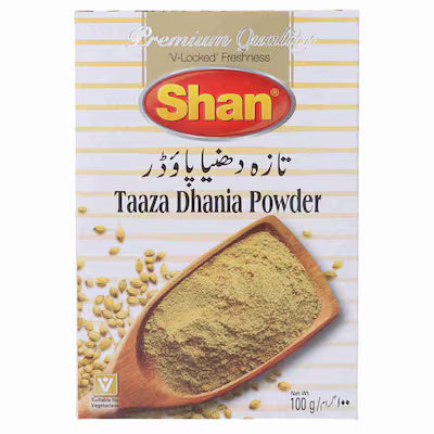 SHAN TAAZA DHANIA POWDER 100 GM