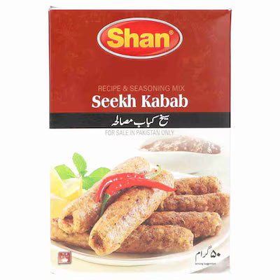 Shan Seekh Kabab Masala 50 gr