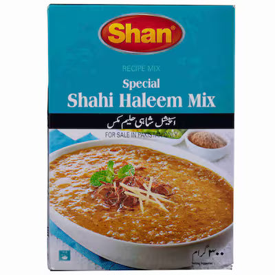 Shan Recipe Mix Special Shahi Haleem Mix 300g