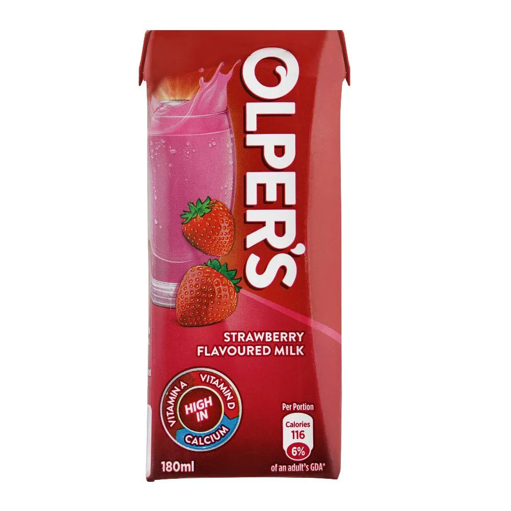 Olper's Strawberry Flavoured Milk 12 x 180ml