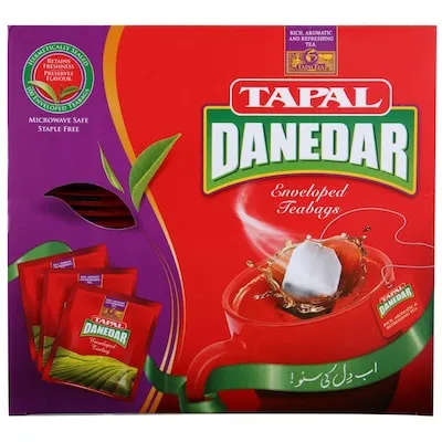 Tapal Danedar Enveloped Tea Bags 50 x 100g