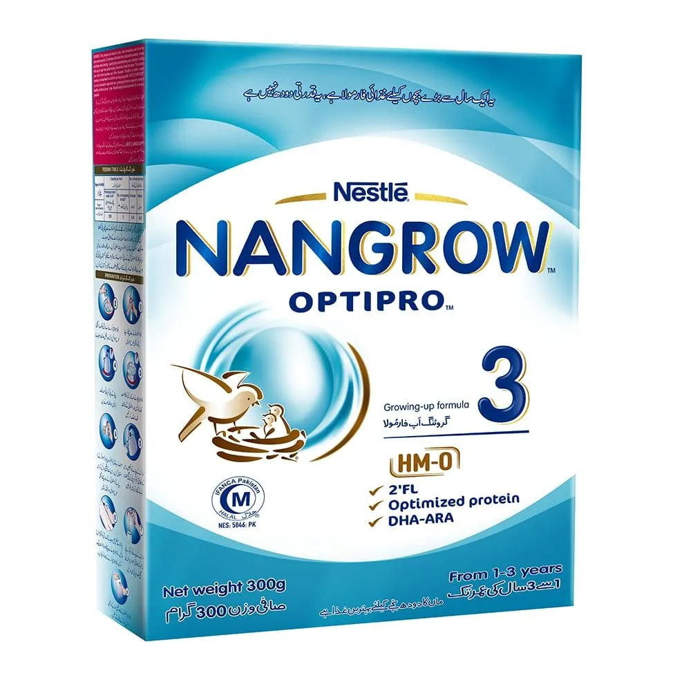 Nangrow Optipro 3 Growing-up Baby Food Formula Box 300g