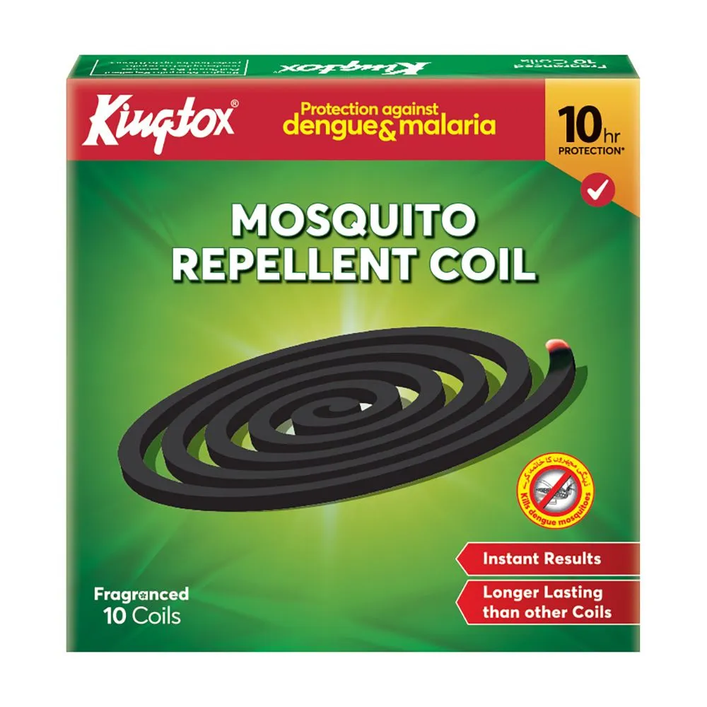Kingtox Green Coil Green 10 Pieces