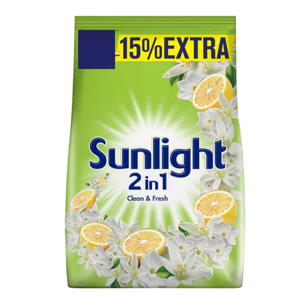 Sunlight Washing Powder 2 in 1 Clean & Fresh 330g