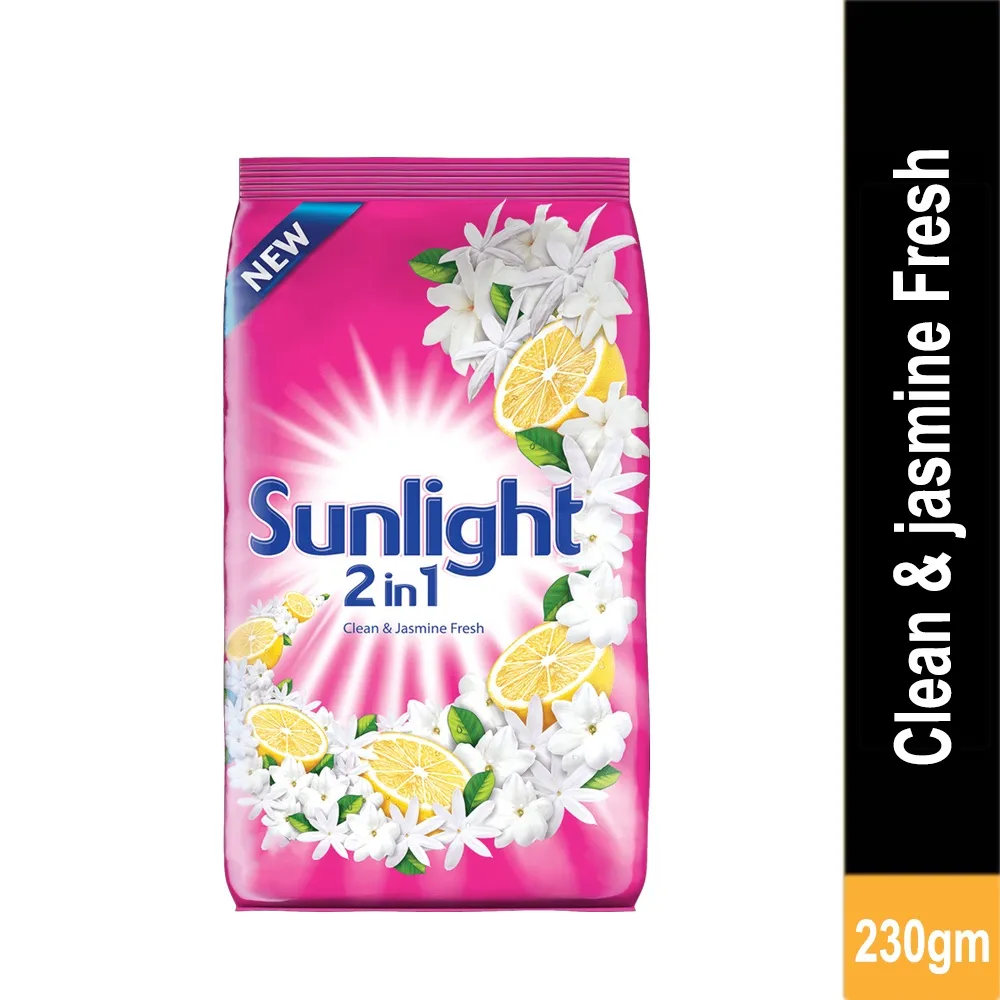 Sunlight Detergent Powder 2 in 1 Clean & Jasmine Fresh 850g