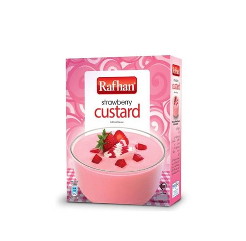 Rafhan Custard Powder Strawberry 275g