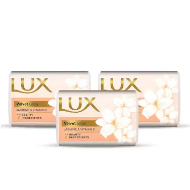 Lux Velvet Touch Soap Trio Pack 98g