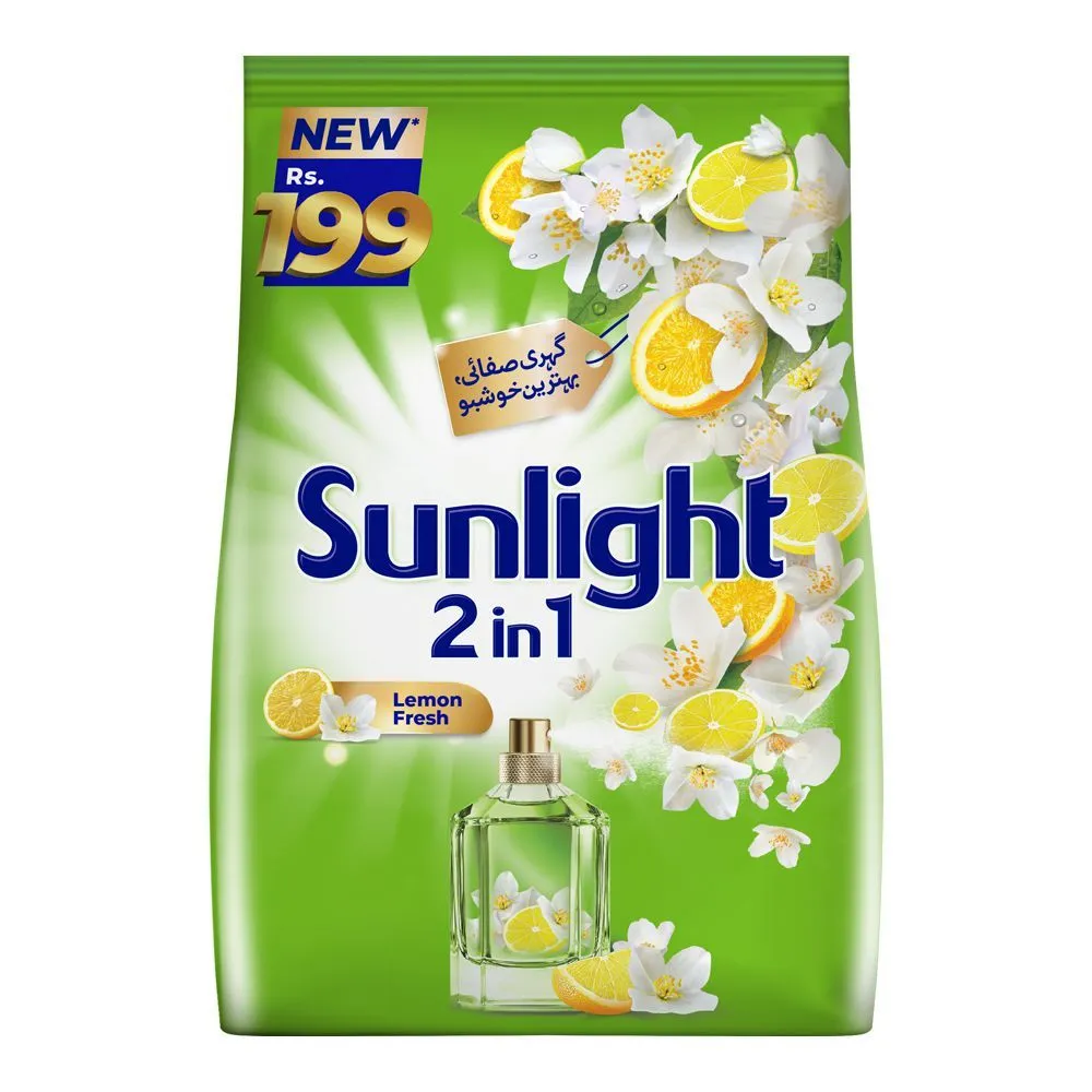 Sunlight 2-in-1 Washing Powder Green (Clean & Fresh) 770g