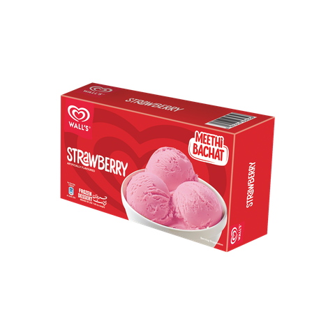 Wall's Strawberry BOP Brick 375ml