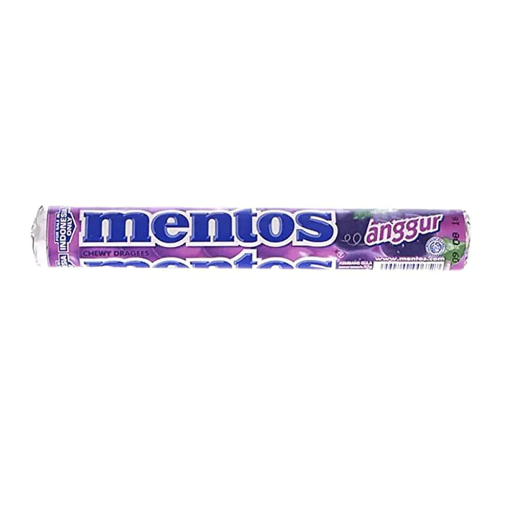 Mentos Grape Flavor 29g