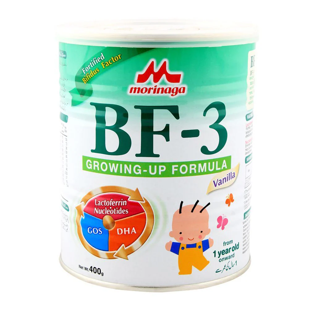 Morinaga Bfgow 3 Vanilla 1 Year 400g