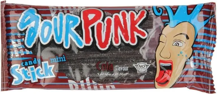 Sour Punk Candy Stick Cola Mini 20g